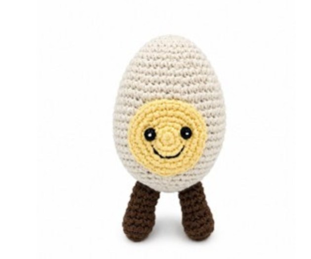 Crochet Egg Rattle
